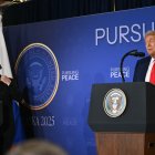 Putin y Trump en Alaska/ Andrew Caballero- Reynolds