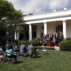 Una conferencia de prensa en la Casa Blanca (Archivo)