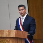 El presidente de Paraguay, Santiago Peña, en una imagen de archivo