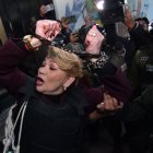 La expresidente boliviana Jeanine Áñez