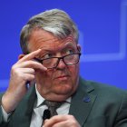 Lars Lokke Rasmussen, Denmark's Foreign Minister, at the Ukraine Recovery Conference, held at the InterContinental London - O2, in east London. Picture date: Wednesday June 21, 2023.