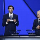 Sorteo de la liguilla de la Champions en Mónaco