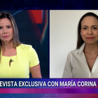 María Corina Machado conversa con Karina Yapor en Voz News