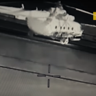 Drones ucranianos destruyen helicópteros y un remolcador rusos