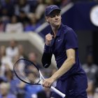 Sinner celebra su victoria frente a Bublik en el US Open 2025