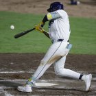 Junior Caminero, de los Rays de Tampa Bay. Imagen de archivo