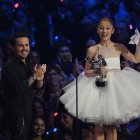 Ariana Grande en la ceremonia