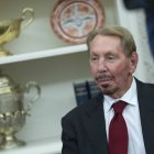 Larry Ellison, en una visita a la Casa Blanca en 2025