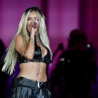 Karol G, durante una actuación