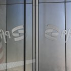 El logo de la compañía Pfizer