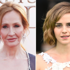 Collage JK Rowling y Emma Watson