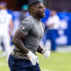 Tyreek Hill, entrenando antes de un juego