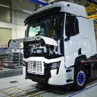 Fábrica de camiones de Renault. Imagen de archivo