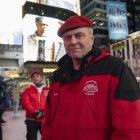 Curtis Sliwa en Times Square