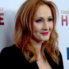 La autora de Harry Potter, J.K. Rowling, en Nueva York (Archivo)