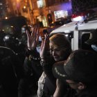 La presidenta interina de Bolivia Jeanine Añez