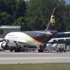 Avión de UPS-Imagen de Archivo