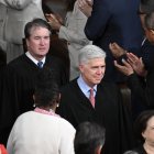 Neil Gorsuch y Brett Kavanaugh ingresando el Congreso/ Andew Caballero- Reynolds