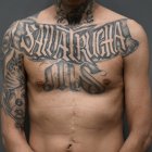 Pandillero de la MS-13. Imagen de archivo