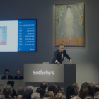 Fotograma de la subasta de Sotheby's