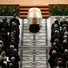 El ataúd del vicepresidente Dick Cheney