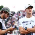 Mick Schumacher (a la derecha), durante su etapa en la Fórmula 1. Imagen de archivo