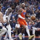 Shai Gilgeous-Alexander (Thunder), frente a los Timberwolves en la NBA Cup 2025