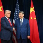 Trump y Xi en Corea del Sur/ Andrew Caballero- Reynolds