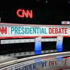Escenario del debate presidencial de CNN/ Andrew Caballero- Reynolds
