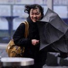 Imagen de archivo de fuertes vientos para ilustrar las alarmas emitidas por el NWS en el fin de semana antes de Navidad