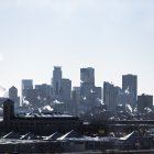 A view of the city skyline on January 30, 2019 in Minneapolis, Minnesota.