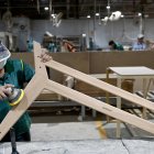 Una fábrica de muebles en Vietnam (Imagen de archivo)