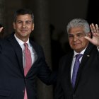 Paraguay and Panama presidents meet in Panama during official trade visit