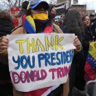 A supporter of US President Donald Trump