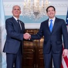 El secretario de Estado de Estados Unidos, Marco Rubio, se reúne con el presidente electo de Honduras, Nasry Asfura