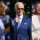 Obama, Biden y Pelosi/ Christian Monterrosa, Roberto Schmidt, Andrew Caballero- Reynolds