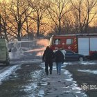 Rescatistas en el lugar de un ataque en la región de Dnipropetrovsk (Archivo)