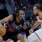 El escolta de los Detroit Pistons Daniss Jenkins