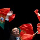 El candidato presidencial del Partido Socialista (PS) de Portugal, Antonio José Seguro