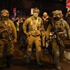 Agentes de ICE durante un operativo/ Charly Triballeau