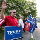 Simpatizantes de Donald Trump en Nueva Jersey/ Joseph Prezioso