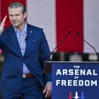 Pete Hegseth, secretario de Guerra, en Florida/ Miguel J. Rodriguez Carrillo