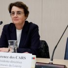 La presidente del Museo del Louvre, Laurence des Cars, en una imagen de archivo