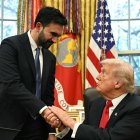 Zohran Mamdani junto a Donald Trump en la Casa Blanca/ Jim Watson