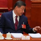 Xi Jinping durante la Asamblea Popular Nacional (APN)
