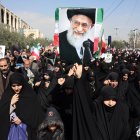 An anti US-Israel demonstration in Tehran on March 6, 2026