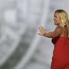 Marjorie Taylor Greene en la RNC de 2024/ Andrew Caballero- Reynolds