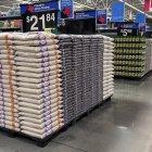 Supermercado en Houston (Texas). Imagen de archivo