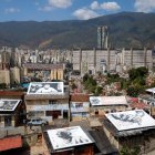 Vista general de Las Torres de Parque Central en Caracas