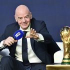 El presidente de la FIFA, Gianni Infantino, durante el sorteo de la fase de grupos de la Copa Mundial de la FIFA 2026